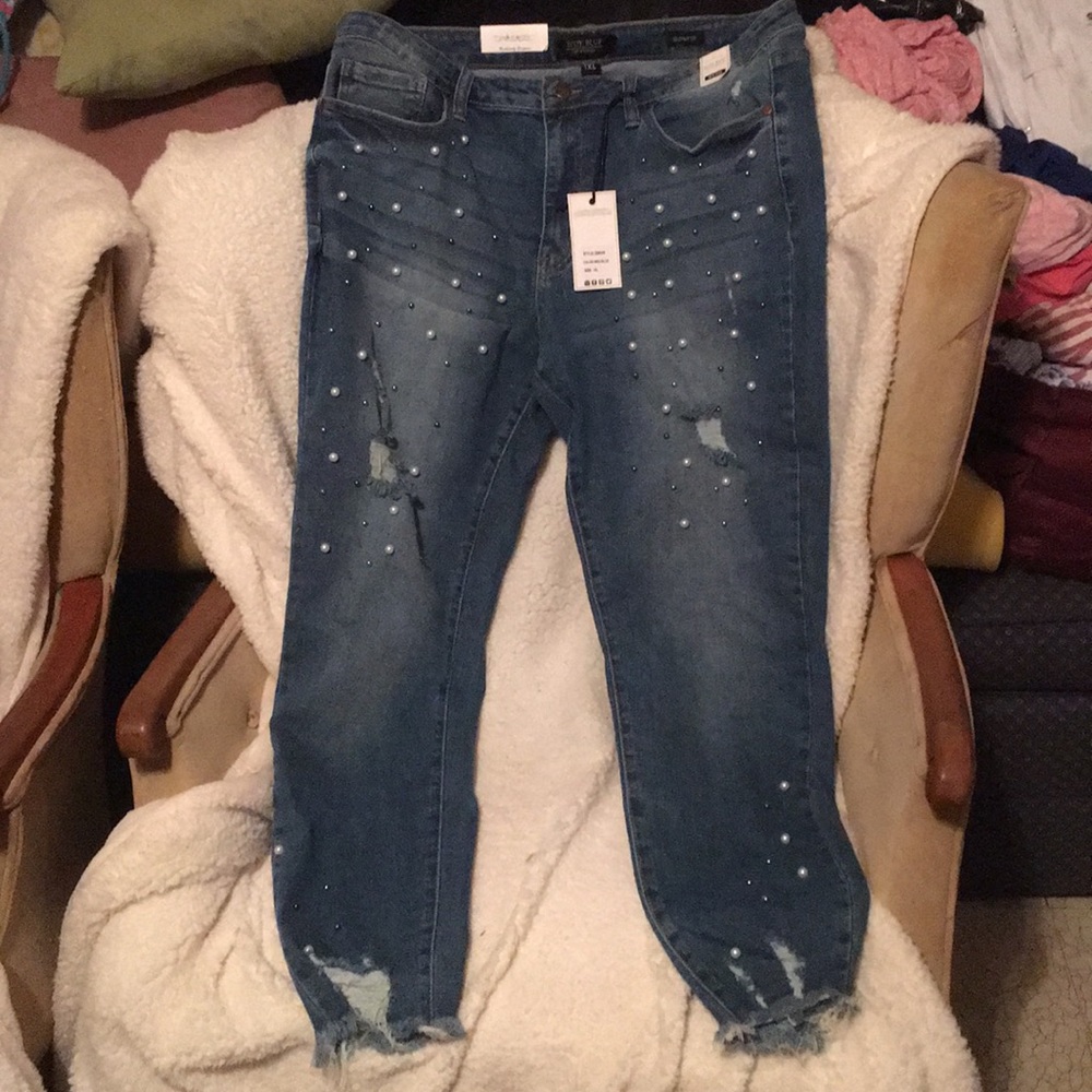 Just blue jeans